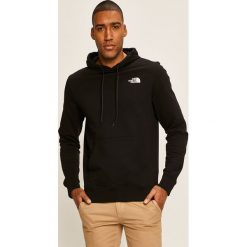 The North Face - Bluza. Czarne bluzy męskie The North Face, s, z nadrukiem, z bawełny, z kapturem, bez rękawów, z kapturem. Za 349,90 zł.