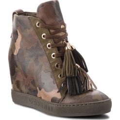 Sneakersy CARINII - B4401 F33-I43-000-B88. Zielone sneakersy damskie Carinii, ze skóry. W wyprzedaży za 249,00 zł.