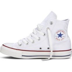 Converse trampki Chuck Taylor All Star Canvas Hi optical white 40. Brązowe buty sportowe damskie Converse, bez wzorów, z gumy, za kostkę, bez zapięcia. Za 259,00 zł.
