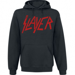 Slayer Logo Bluza z kapturem czarny. Czarne bluzy męskie rozpinane marki Slayer, xl, z kapturem. Za 184,90 zł.