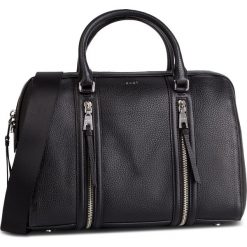 Torebka DKNY - R84DY901 Black/Sivler BSV. Czarne kuferki damskie DKNY, bez wzorów, ze skóry, klasyczne, duże, bez dodatków. Za 1279,00 zł.