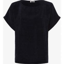 Drykorn - Bluzka damska – Somia, niebieski. Niebieskie bluzki damskie DRYKORN, bez wzorów, z materiału, bez kołnierzyka, bez rękawów. Za 439,95 zł.
