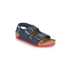 Sandały Dziecko Birkenstock MILANO. Niebieskie sandały chłopięce Birkenstock, bez zapięcia. Za 239,00 zł.
