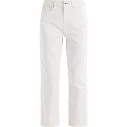 Jeansy damskie: Denham ALEX Jeansy Straight Leg white denim