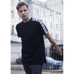 Turbo T-shirt. Szare t-shirty męskie Pakamera, m, z haftami, z bawełny, bez kołnierzyka. Za 64,00 zł.