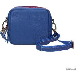 Torebka skórzana niebieskaABBASTANZA marki Bolsa. Szare torebki klasyczne damskie marki Pakamera, ze skóry, na ramię. Za 319,00 zł.