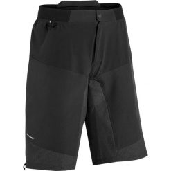 Szorty Na Rower Mtb St 500 Męskie. Czarne spodenki i szorty męskie ROCKRIDER, xl, bez wzorów, z elastanu. Za 149,99 zł.
