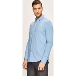 Polo Ralph Lauren - Koszula. Niebieskie koszule męskie Polo Ralph Lauren, s, bez wzorów, z bawełny, casualowe, polo, z długim rękawem. Za 469,90 zł.
