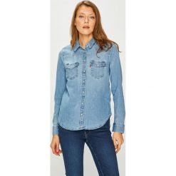 Levi's - Koszula. Niebieskie koszule jeansowe damskie marki Levi's®, s, klasyczne, z klasycznym kołnierzykiem, z długim rękawem. Za 299,90 zł.