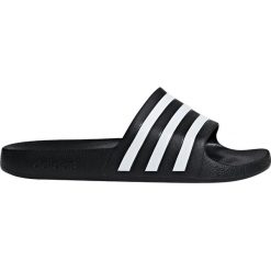 Klapki adidas Adilette Aqua Slide Biało-Czarne. Czarne kapcie męskie Adidas, bez zapięcia. Za 69,99 zł.
