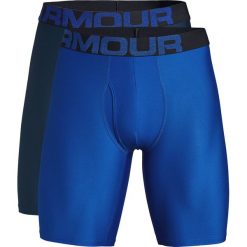Under Armour Tech™ 9" Bokserki 2 pac Niebieski. Niebieskie bokserki męskie Under Armour, bez wzorów, z elastanu. Za 171,95 zł.