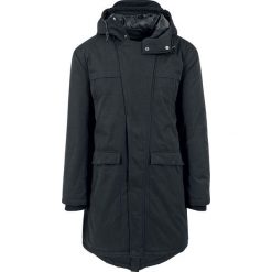 Urban Classics Cotton Peached Canvas Parka Kurtka zimowa czarny. Czarne kurtki męskie bomber Urban Classics, na zimę, xxl, klasyczne. Za 399,90 zł.