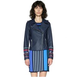 Desigual Kurtka Damska Chaq Annick 18Swew48 5000 (Rozmiar 40). Szare kurtki damskie marki Desigual, z haftami. W wyprzedaży za 368,00 zł.