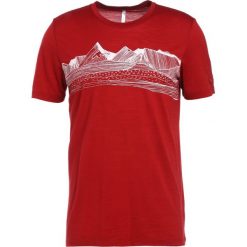 Koszulki polo: Icebreaker TECH LITE PYRENEES Tshirt z nadrukiem oxblood