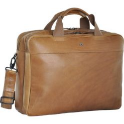 Skórzana torba na laptopa DAAG Albedo 1 koniakowa - Koniakowy. Szare torby na laptopa daag, bez wzorów, ze skóry. Za 625,99 zł.