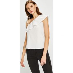 Vero Moda - Top. Białe topy damskie marki Vero Moda, s, z elastanu. W wyprzedaży za 49,90 zł.