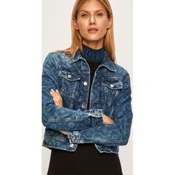 Pepe Jeans - Kurtka jeansowa Maddie Archive. Niebieskie kurtki damskie Pepe Jeans, s, bez wzorów, z bawełny, krótkie. W wyprzedaży za 319,90 zł.