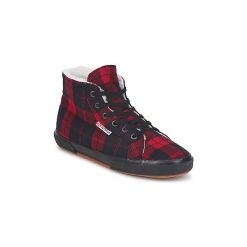 Buty Superga 2095. Czerwone trampki i tenisówki damskie Superga, bez wzorów, bez zapięcia. Za 305,40 zł.