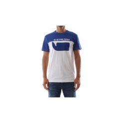 T-shirty z krótkim rękawem G-Star Raw D12578 336 GRAPHIC 10. Niebieskie t-shirty męskie G-Star RAW, xs, bez wzorów, retro, bez kołnierzyka, krótkie. Za 122,74 zł.