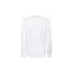 Koszule z długim rękawem Calvin Klein Jeans K10K103025 SLIM. Białe koszule męskie Calvin Klein Jeans, m, bez wzorów, z jeansu, bez kołnierzyka, z długim rękawem. Za 264,55 zł.