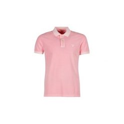 Koszulki polo z krótkim rękawem Gant SUNBLEACHED PIQUE RUGGER. Różowe koszulki polo męskie GANT, s, bez wzorów, polo, z krótkim rękawem, krótkie. Za 335,20 zł.