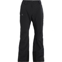 Salomon ICEMANIA Spodnie narciarskie black. Czarne spodnie damskie Salomon, xl, bez wzorów, z elastanu, długie, narciarskie. W wyprzedaży za 601,30 zł.