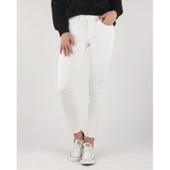 Wrangler Dżinsy Biały. Białe jeansy damskie Wrangler, bez wzorów, z elastanu. Za 438,95 zł.