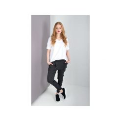 Spodnie z wysokim stanem: Spodnie damskie z lampasem MIA PANTS SPORT