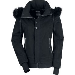 Black Premium by EMP You Got It Kurtka damska czarny. Czarne kurtki damskie marki Black Premium by EMP, xl, bez wzorów, z futra, bez kaptura. Za 399,90 zł.