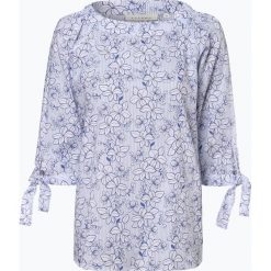 Eterna Comfort Fit - Bluzka damska, niebieski. Niebieskie bluzki damskie marki Eterna Comfort Fit, w paski, bez kołnierzyka, bez rękawów. Za 299,95 zł.