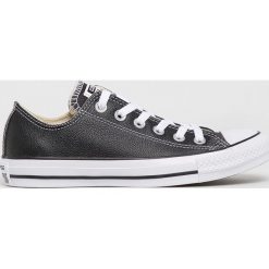Converse - Tenisówki Chuck Taylor All Star. Czarne trampki i tenisówki damskie Converse, bez wzorów, ze skóry, bez zapięcia. Za 379,90 zł.