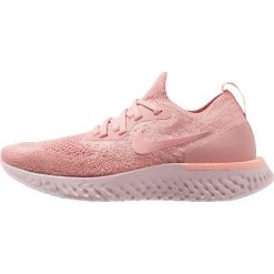 Nike Performance EPIC REACT FLYKNIT Obuwie do biegania treningowe rust pink/pink tint/tropical pink/barely rose. Czerwone buty do biegania damskie Nike Performance, z materiału. Za 629,00 zł.