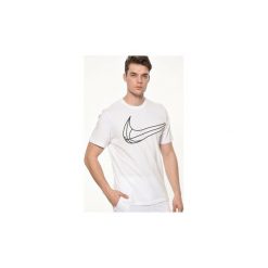 T-shirty z krótkim rękawem Nike Camiseta Dri-FIT. Białe t-shirty męskie Nike, m, bez wzorów, bez kołnierzyka, krótkie. Za 92,78 zł.