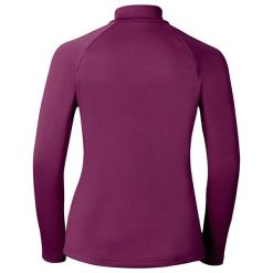 Odlo Bluza damska Midlayer 1/2 zip Snowbird ciemny fiolet r. XL (222001). Czerwone bluzy sportowe damskie marki Odlo, xl. Za 183,43 zł.