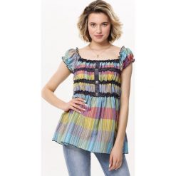 Żółta Bluzka Whether. Żółte bluzki damskie Born2be, s, z aplikacjami, z dzianiny. Za 39,99 zł.