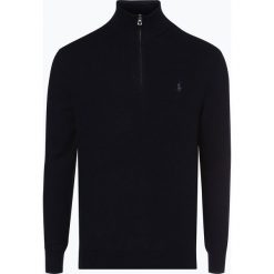 Polo Ralph Lauren - Sweter męski, niebieski. Niebieskie swetry klasyczne męskie Polo Ralph Lauren, l, z bawełny, polo. Za 699,95 zł.