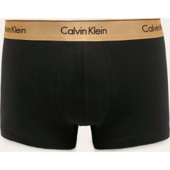 Calvin Klein Underwear - Bokserki. Czarne bokserki męskie Calvin Klein Underwear, bez wzorów, z elastanu. W wyprzedaży za 99,90 zł.