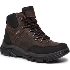 Trekkingi IMAC - 404368 Coffee/Black 3474/011. Pomarańczowe trapery męskie Imac, ze skóry, bez zapięcia. W wyprzedaży za 299,00 zł.