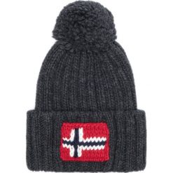 Napapijri Semiury 2 Czapka zimowa Szary. Szare czapki męskie Napapijri, na zimę, bez wzorów, z wiskozy. Za 195,95 zł.