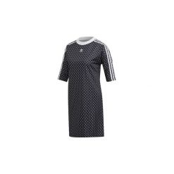 Sukienki krótkie adidas Sukienka. Czarne sukienki damskie Adidas, bez wzorów, bez kołnierzyka, z krótkim rękawem, krótkie, mini. Za 229,00 zł.