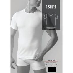 Koszulki sportowe męskie: GATTA Koszulka męska Seamless Cotton T-Shirt 9S Black r. M