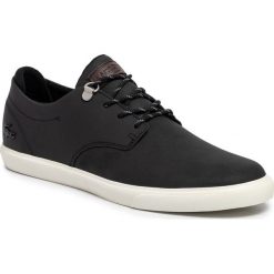 Sneakersy LACOSTE - Esparre 319 3 Cma 7-38CMA0040454 Blk/Off Wht. Czarne sneakersy męskie Lacoste, na co dzień, bez wzorów, ze skóry, eleganckie, bez zapięcia. Za 469,99 zł.