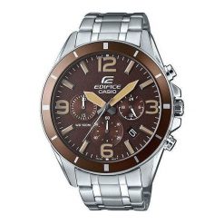 Zegarek Casio Męski EFR-553D-5BVUEF Edifice Chronograf srebrny. Szare zegarki męskie CASIO, srebrne. Za 425,33 zł.