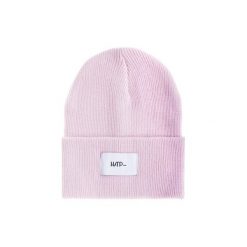 Czapka Beanie Yoghurt (White). Różowe czapki damskie marki Harp Team, z dzianiny. Za 49,00 zł.