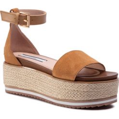 Espadryle PEPE JEANS - Wick Premium PLS90439 Tobacco 859. Pomarańczowe espadryle damskie Pepe Jeans, bez wzorów, z jeansu, bez obcasa. Za 399,00 zł.