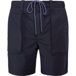 BOSS CASUAL SELIAN Szorty dark blue. Niebieskie szorty męskie BOSS Casual, z bawełny, casualowe. Za 499,00 zł.