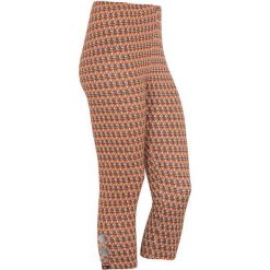 Cellbes Wzorzyste legginsy 3/4 rdzawy we wzory female brązowy/pomarańczowy/ze wzorem 58/60. Pomarańczowe legginsy damskie Cellbes, z aplikacjami, z gumy. Za 89,00 zł.