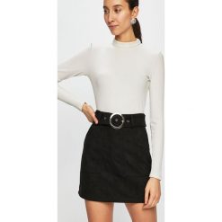 Tally Weijl - Spódnica. Czarne spódniczki damskie TALLY WEIJL, na co dzień, s, w paski, z elastanu, z podwyższonym stanem, mini, proste. Za 129,90 zł.