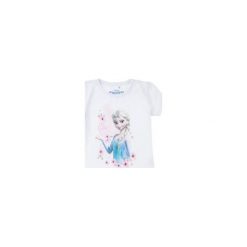 T-shirty dziewczęce: bluzka dziewczęca z printem Kraina Lodu – Frozen