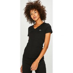 Lacoste - Top TF8908. Czarne bluzki z odkrytymi ramionami marki Lacoste, xl, z elastanu. W wyprzedaży za 149,90 zł.